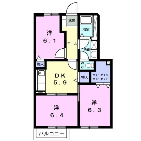 碧南駅 徒歩19分 1階の物件間取画像